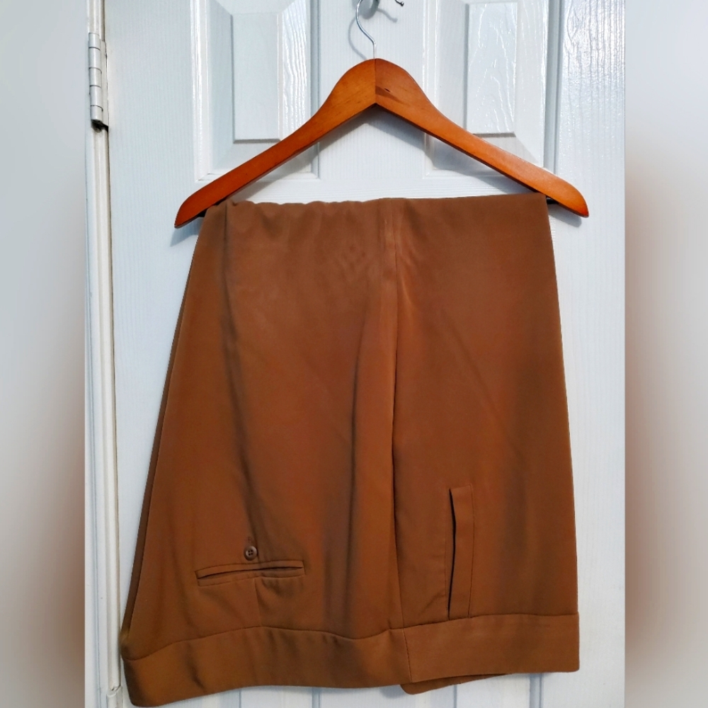 Elegant Tan Womens Trousers